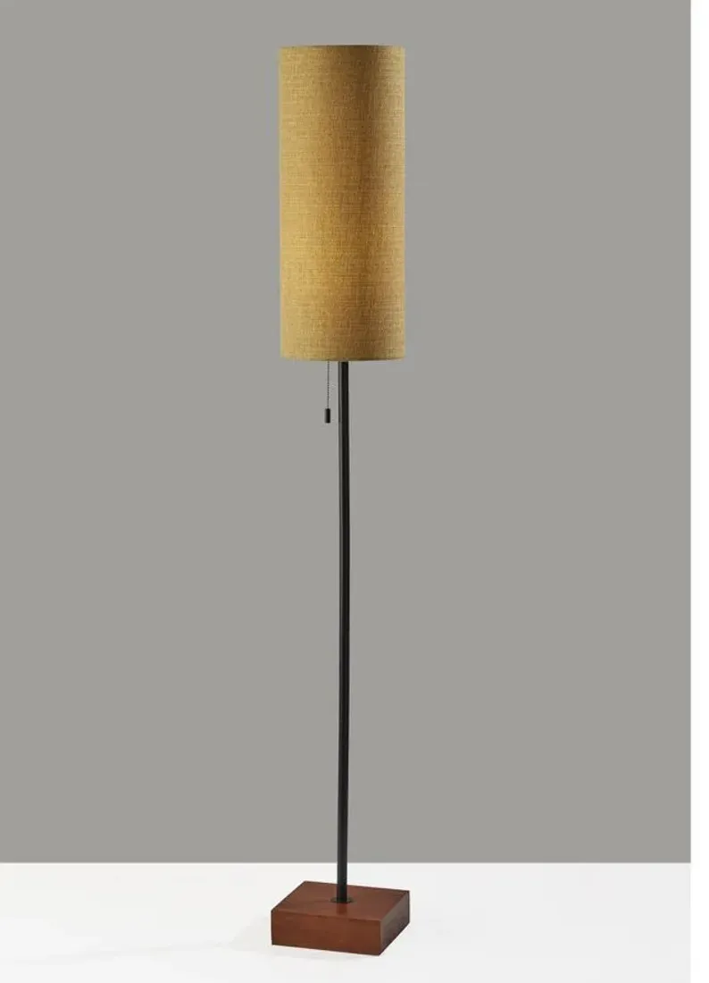 Trudy Floor Lamp in Mustard Yellow by Adesso Inc