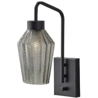 Belfry Wall Lamp in Black by Adesso Inc