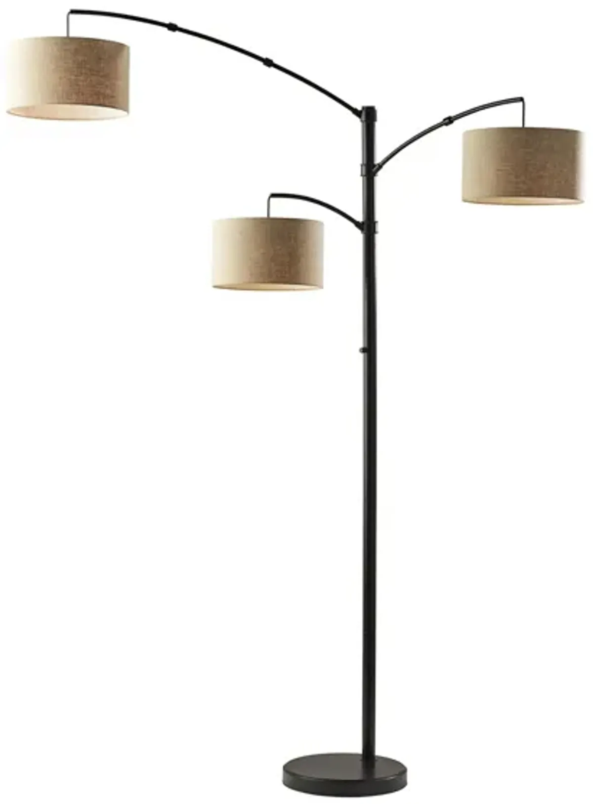 Cabo Arc Floor Lamp in Dark Bronze by Adesso Inc