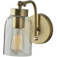 Bristol Wall Lamp in Antique Brass by Adesso Inc