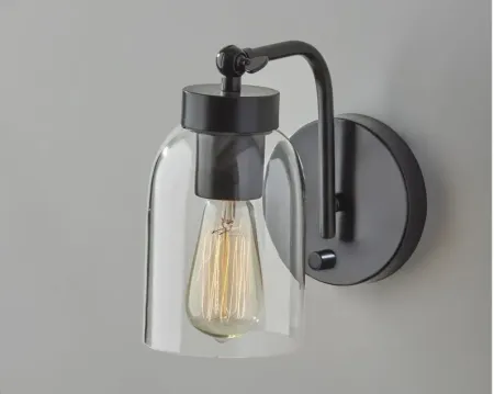 Bristol Wall Lamp in Black by Adesso Inc