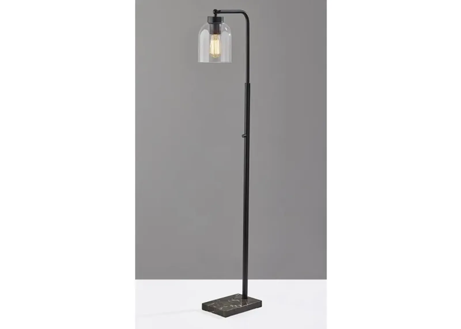 Bristol Floor Lamp in Black by Adesso Inc