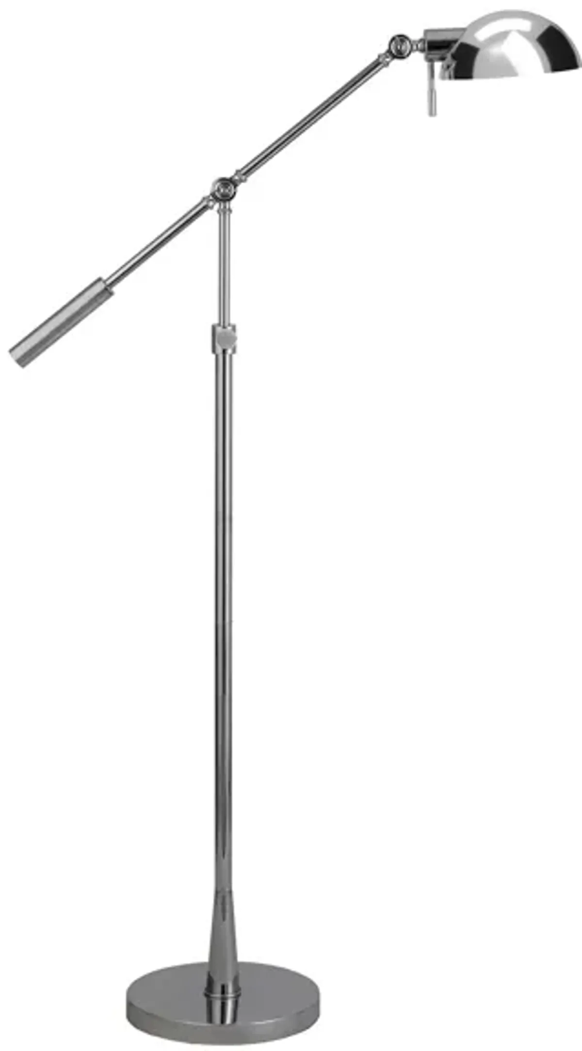 Jelen Floor Lamp in Polished Nickel by Hudson & Canal