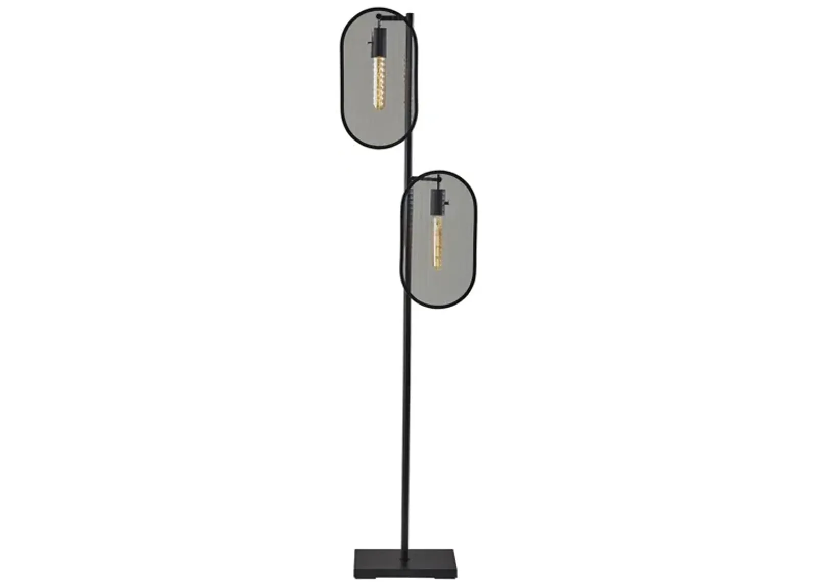 Landon Floor Lamp in Black by Adesso Inc