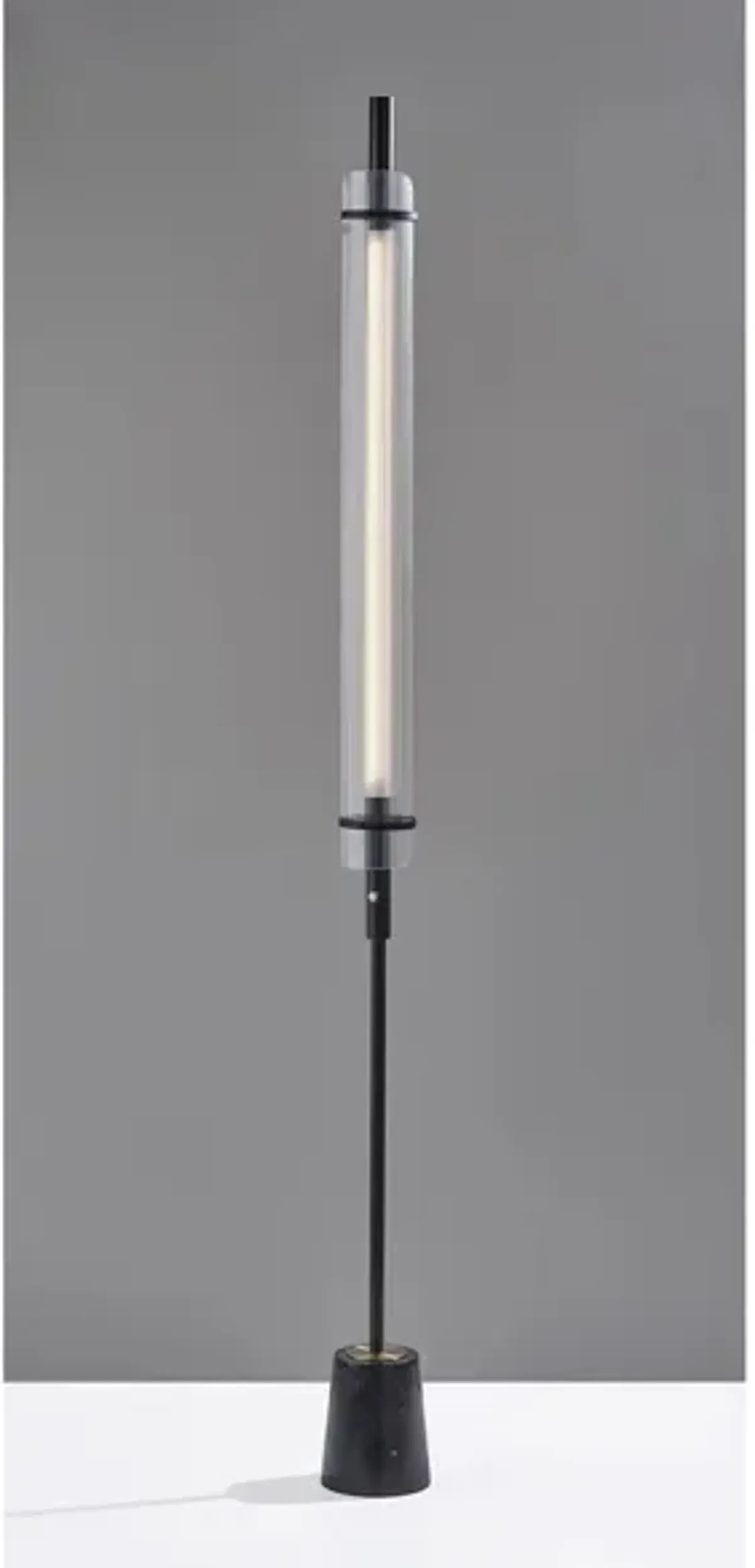 Flair Floor Lamp in Black by Adesso Inc