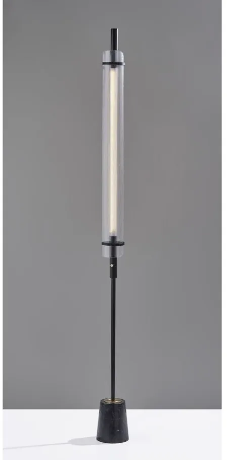 Flair Floor Lamp in Black by Adesso Inc