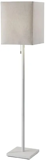 Estelle Floor Lamp in White by Adesso Inc