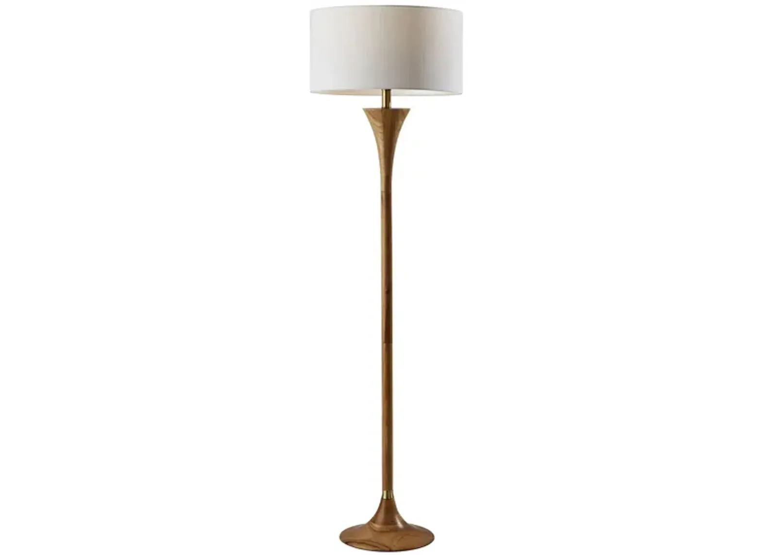 Rebecca Floor Lamp in Beige by Adesso Inc