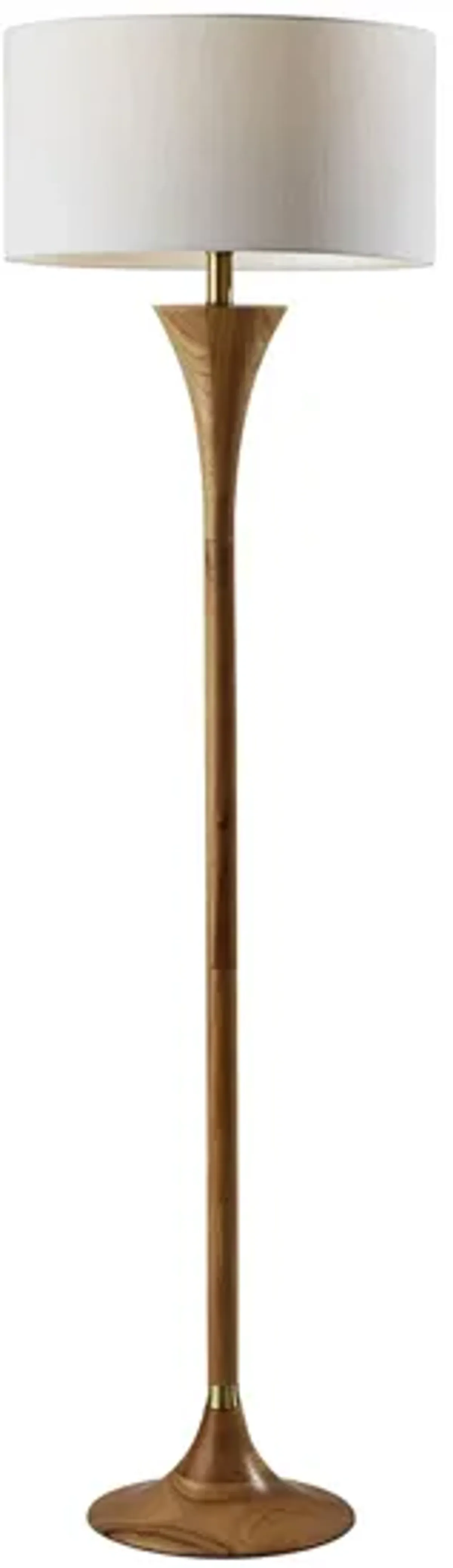 Rebecca Floor Lamp in Beige by Adesso Inc