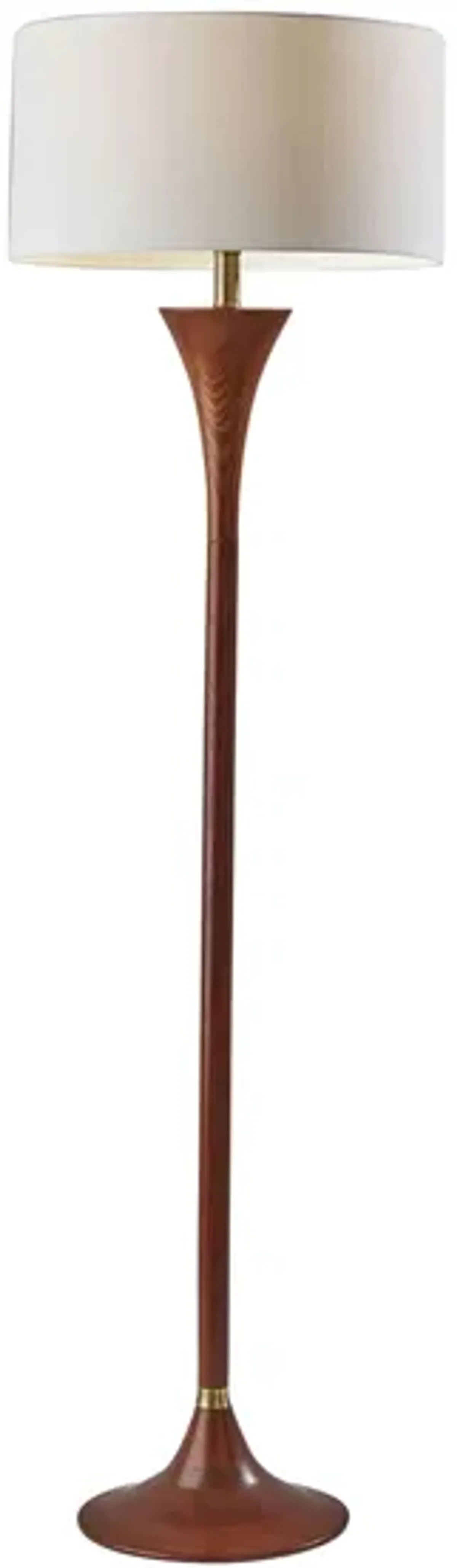 Rebecca Floor Lamp in Walnut by Adesso Inc