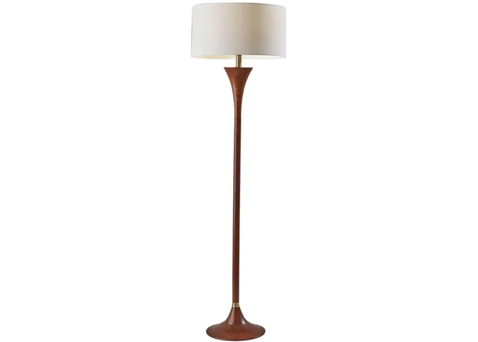 Rebecca Floor Lamp in Walnut by Adesso Inc