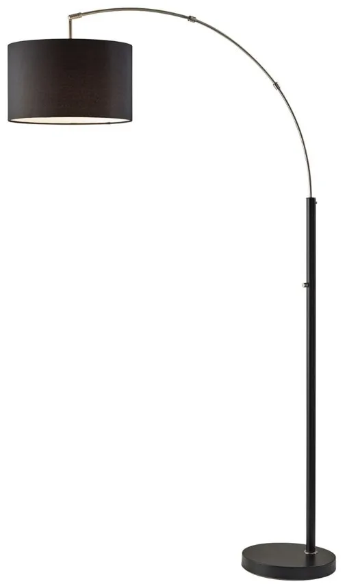 Preston Arc Lamp in Black by Adesso Inc