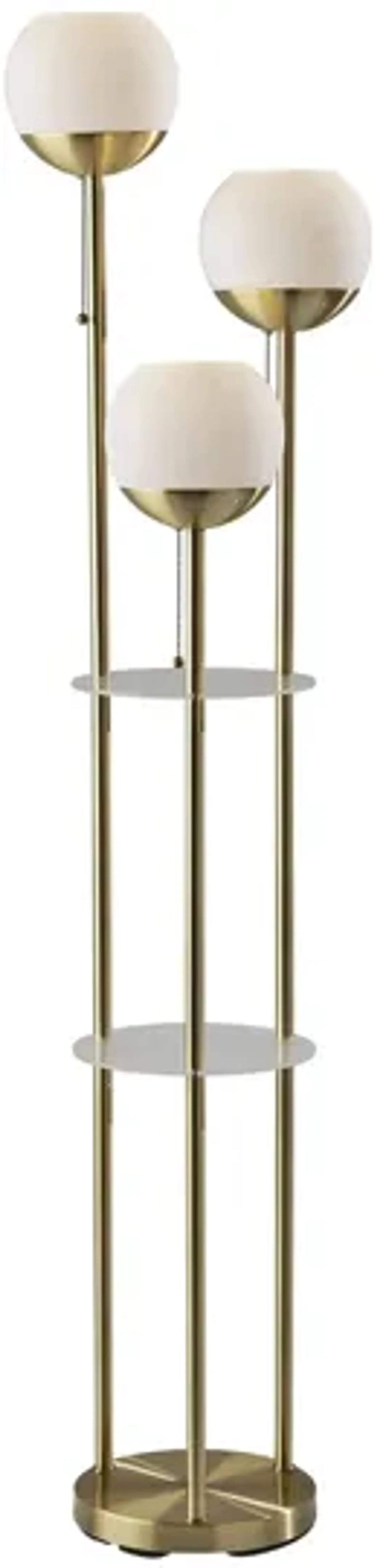 Bianca Floor Lamp w/ Shelves