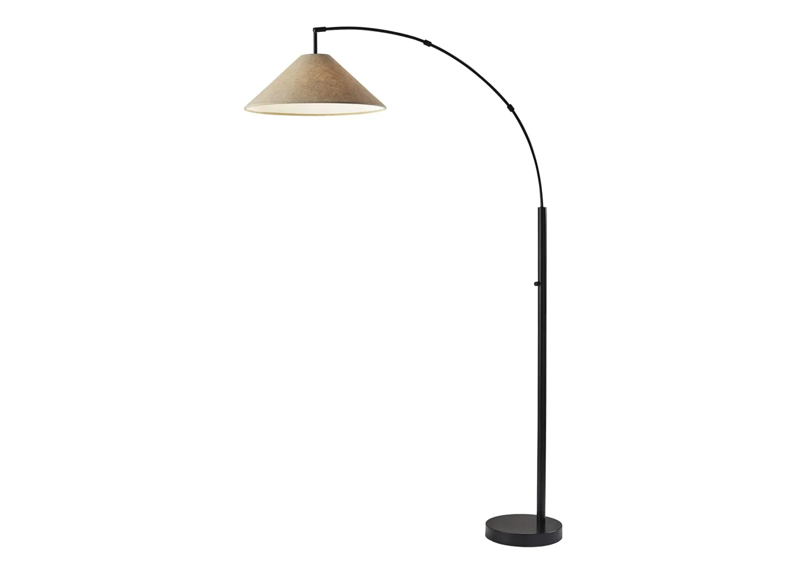 Marlin Arc Lamp in Dark Bronze by Adesso Inc