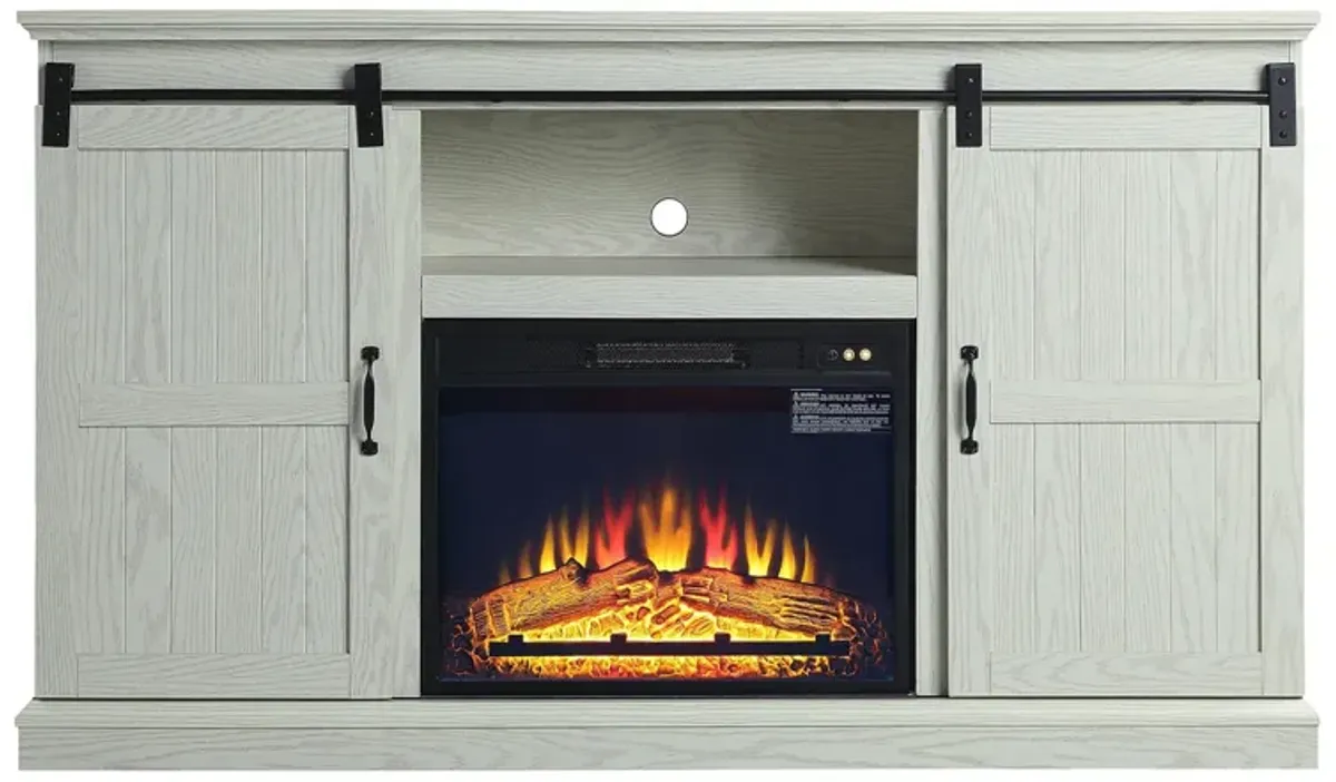 Myrtle 60" TV Console with Fireplace