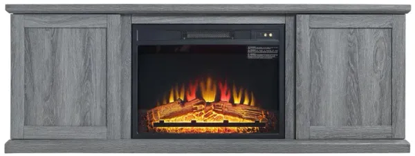 Franklin 60" TV Console with Fireplace