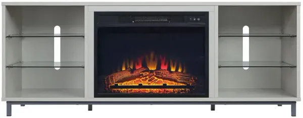 Brighton 60" TV Stand with Fireplace