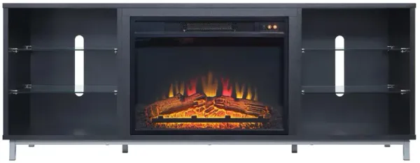 Brighton 60" TV Stand with Fireplace