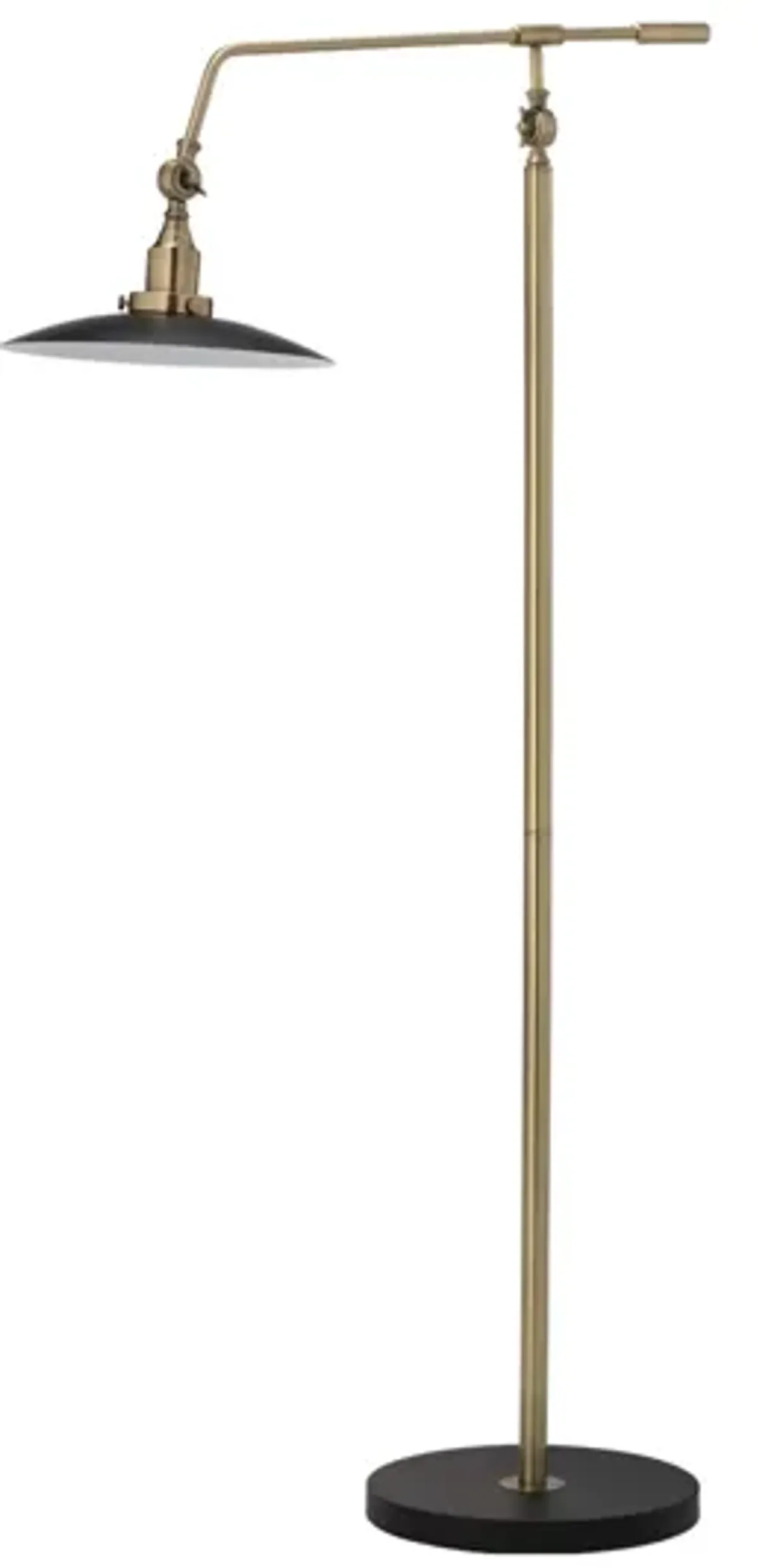 Adriatic Floor Lamp in Brass by Jamie Young Company