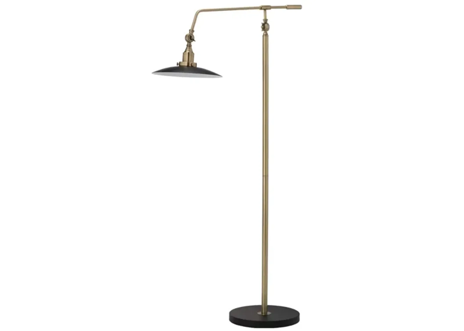 Adriatic Floor Lamp in Brass by Jamie Young Company