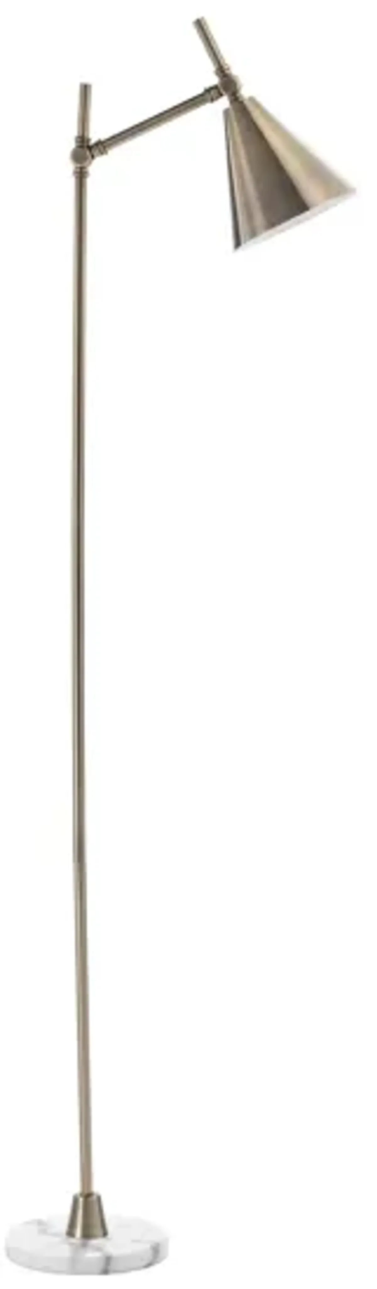 Hemingway Floor Lamp in Brass by Jamie Young Company