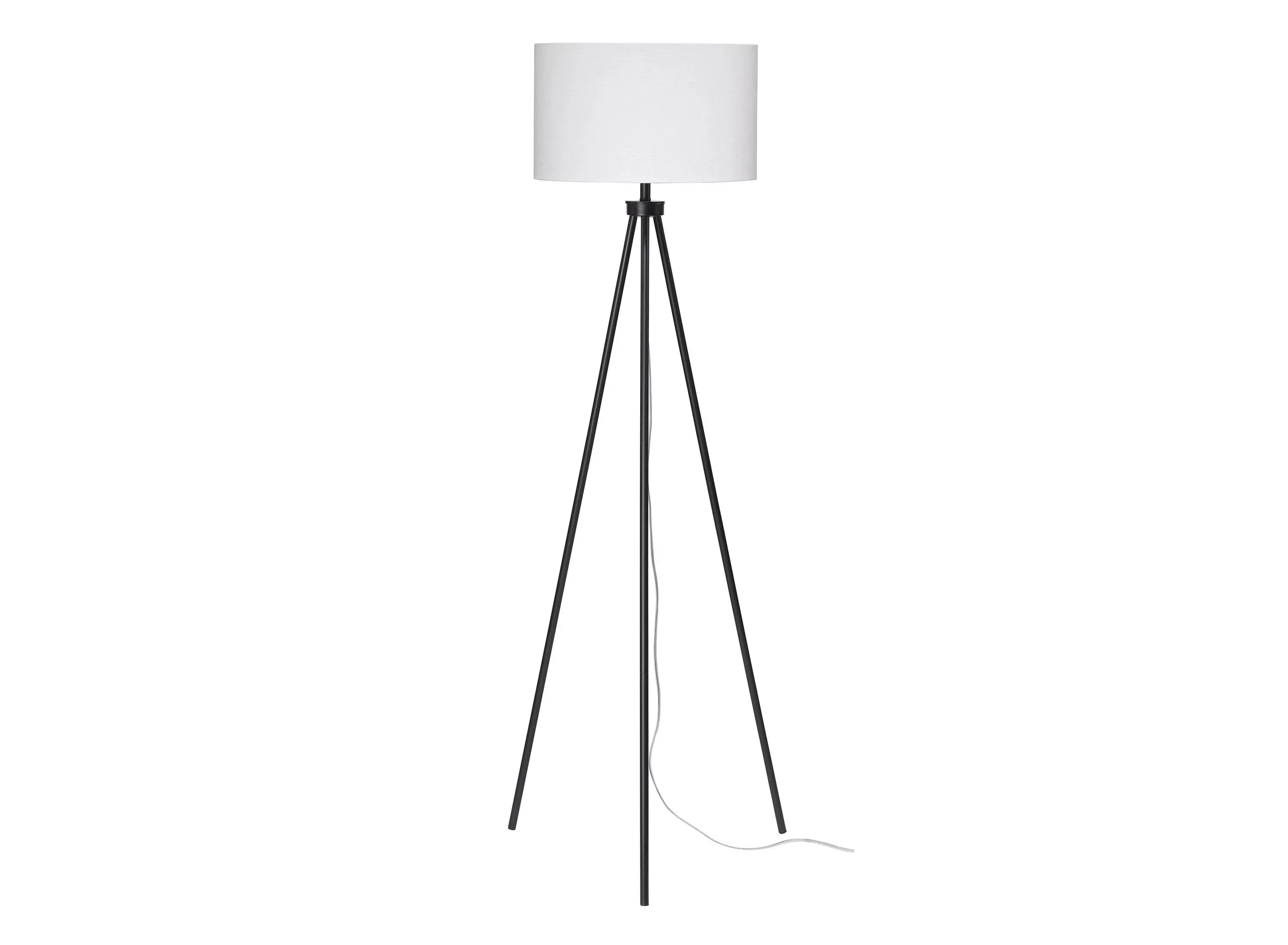 Modern Tri-pod Floor Lamp in Black by Jamie Young Company