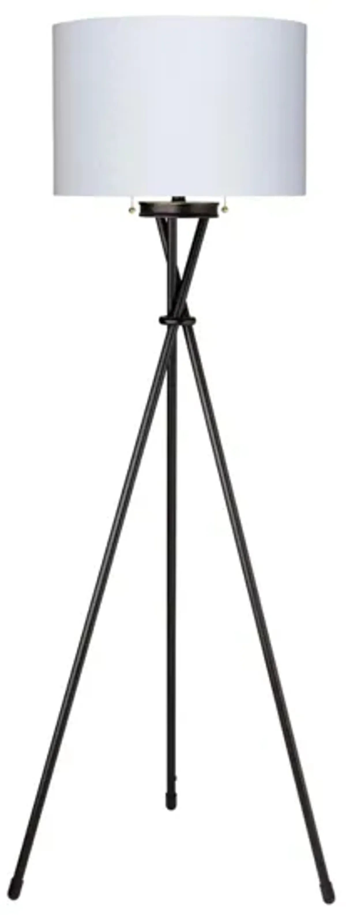 Bering Floor Lamp in Black by Jamie Young Company