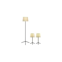 Parlyn Lamp Set of Three in Black by Pacific Coast