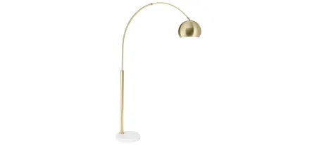 Basque Floor Lamp in Gold by Pacific Coast