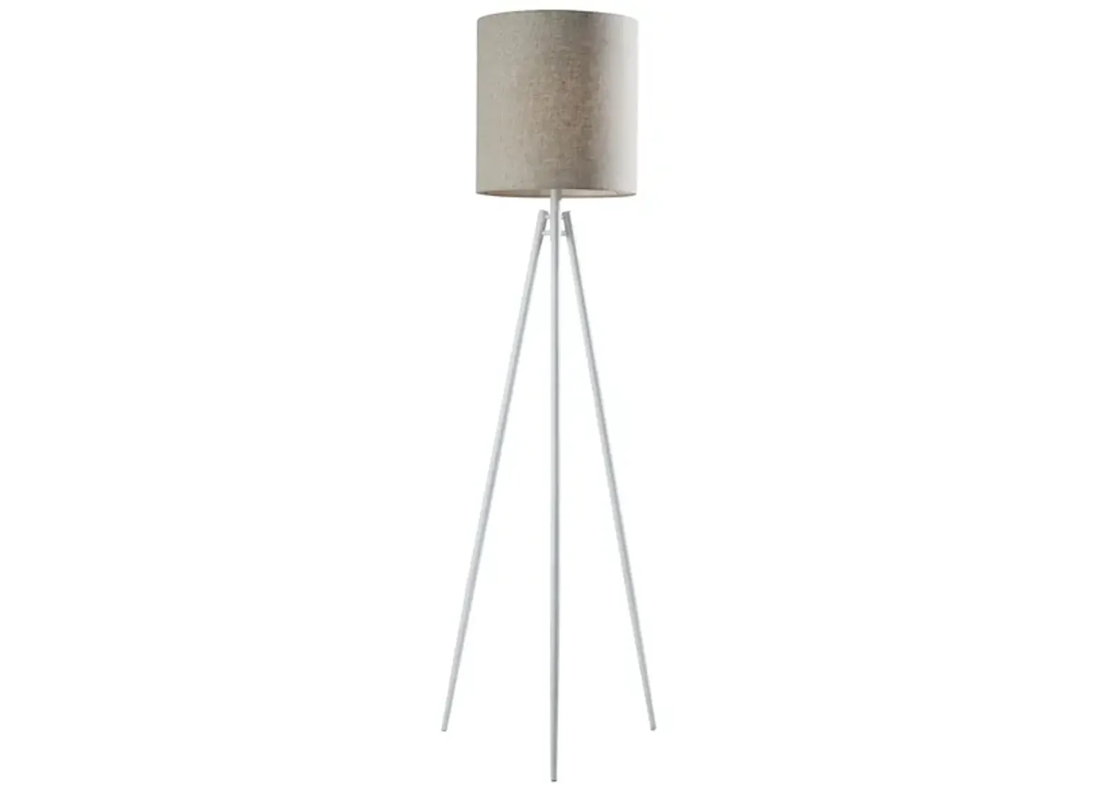 Glenwood Floor Lamp in White by Adesso Inc