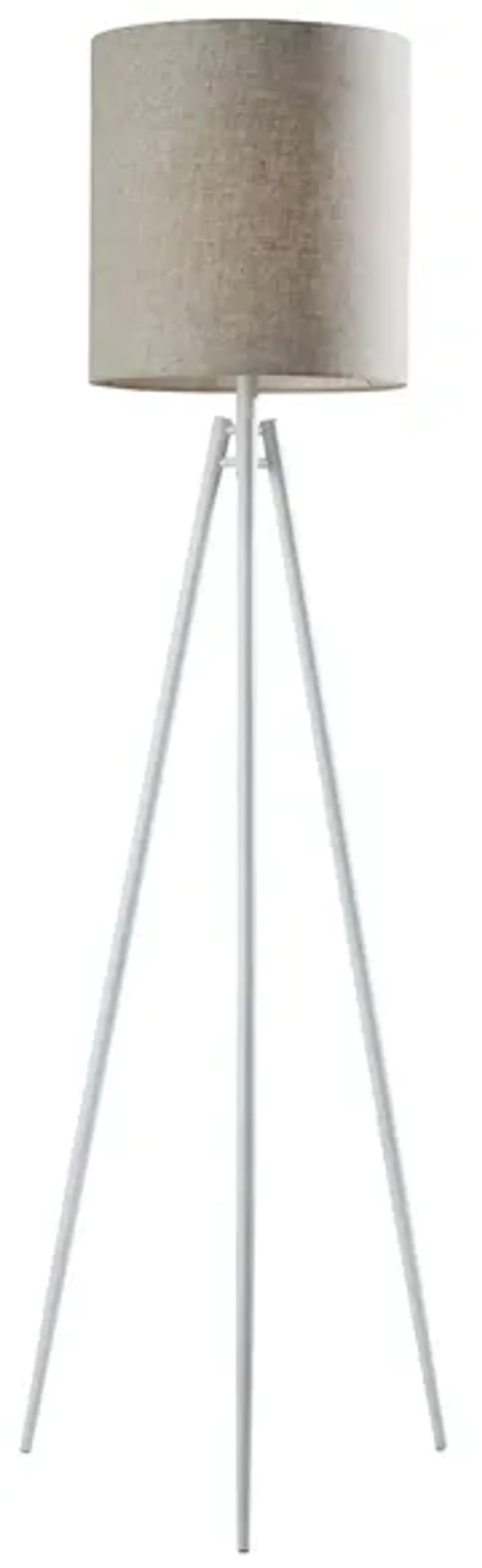 Glenwood Floor Lamp in White by Adesso Inc