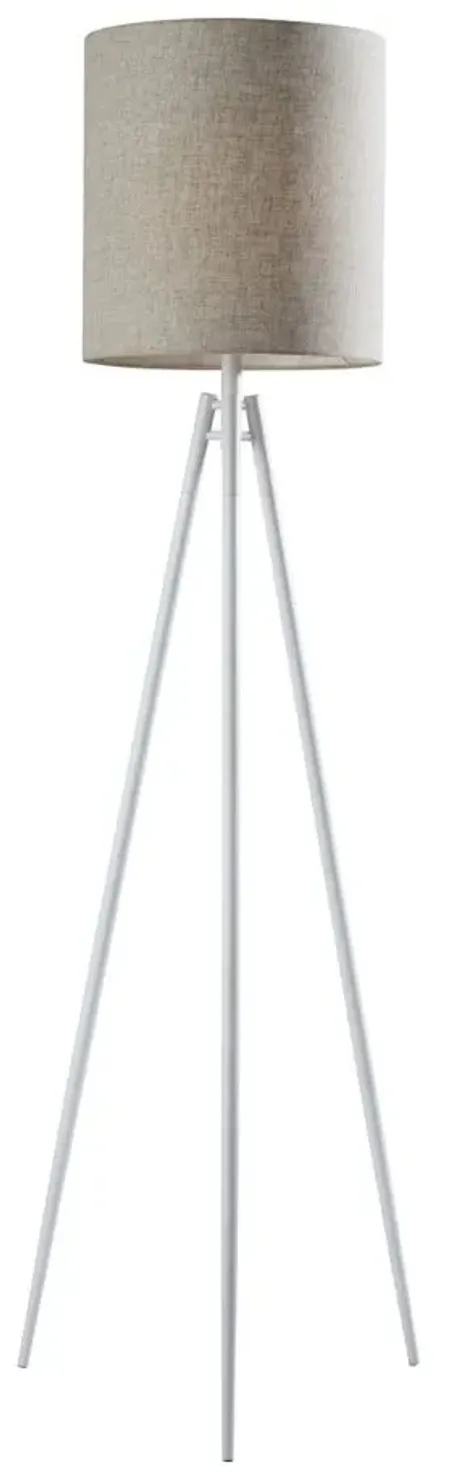Glenwood Floor Lamp in White by Adesso Inc