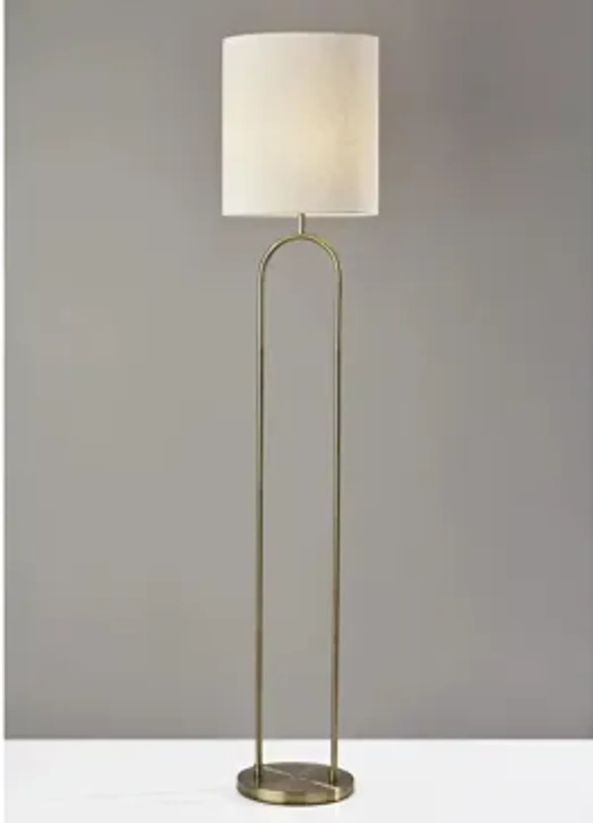 Joey Brass Floor Lamp