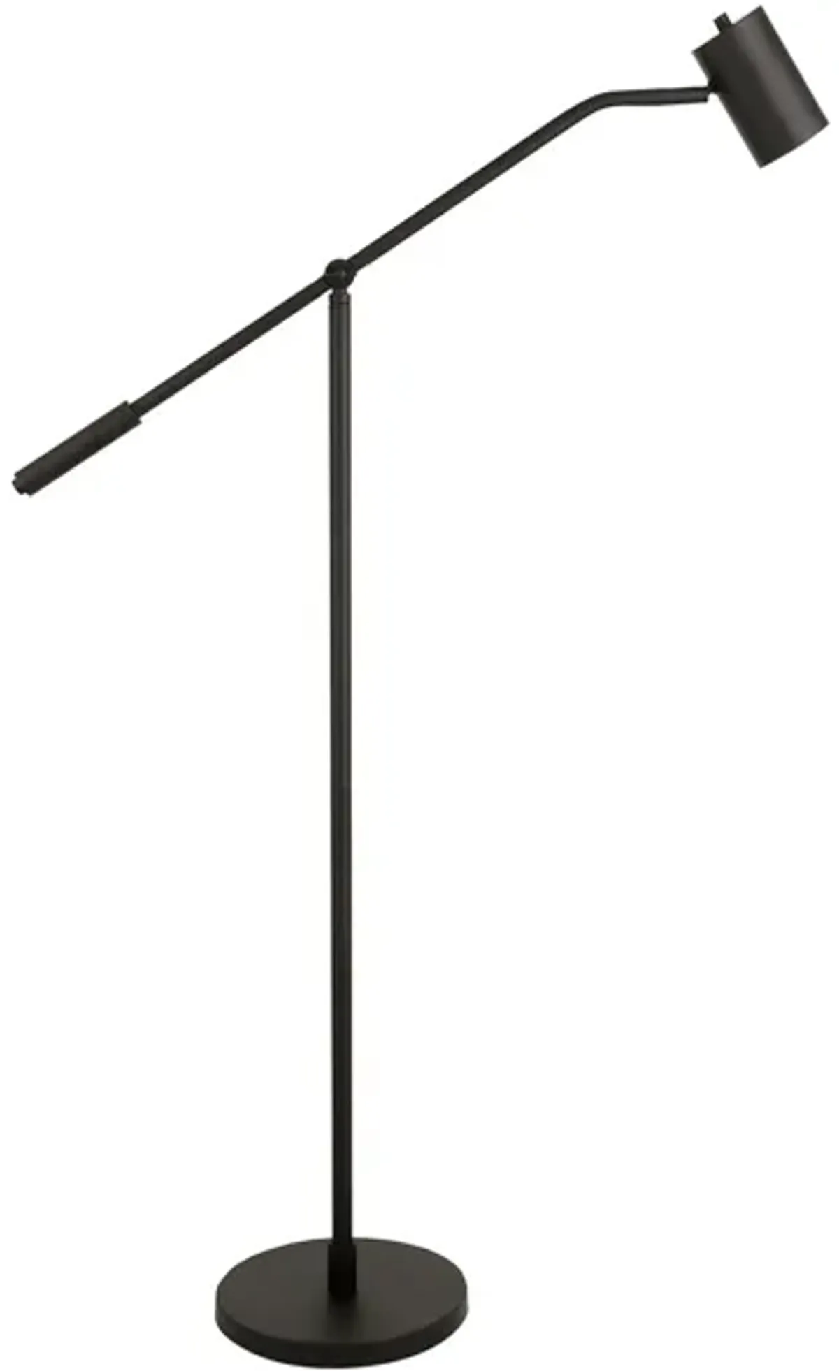 Cobra Pharmacy Floor Lamp in Blackened Bronze by Hudson & Canal