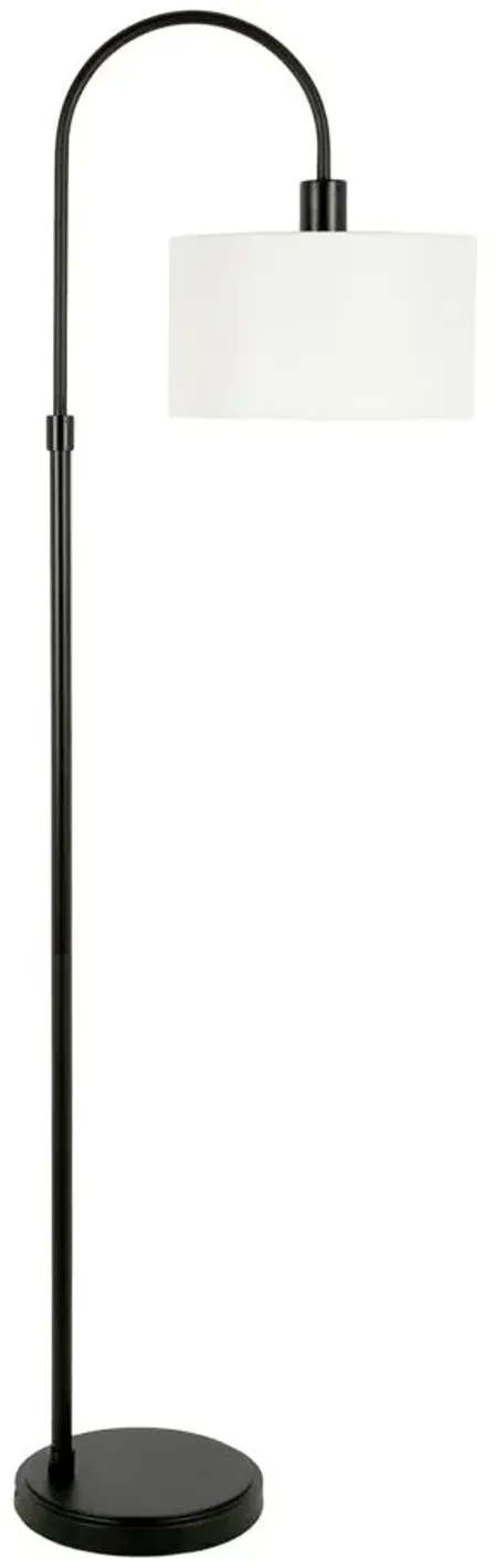 Demi Arc Floor Lamp in Blackened Bronze by Hudson & Canal