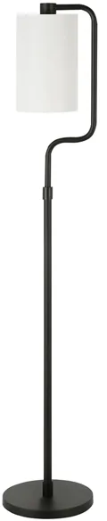 Gabriel Floor Lamp in Blackened Bronze by Hudson & Canal