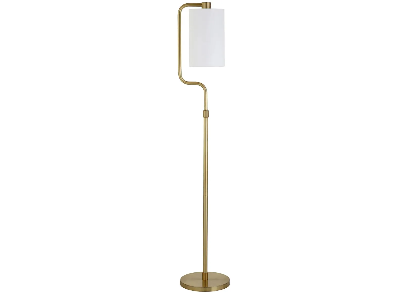 Gabriel Floor Lamp in Brass Floor by Hudson & Canal