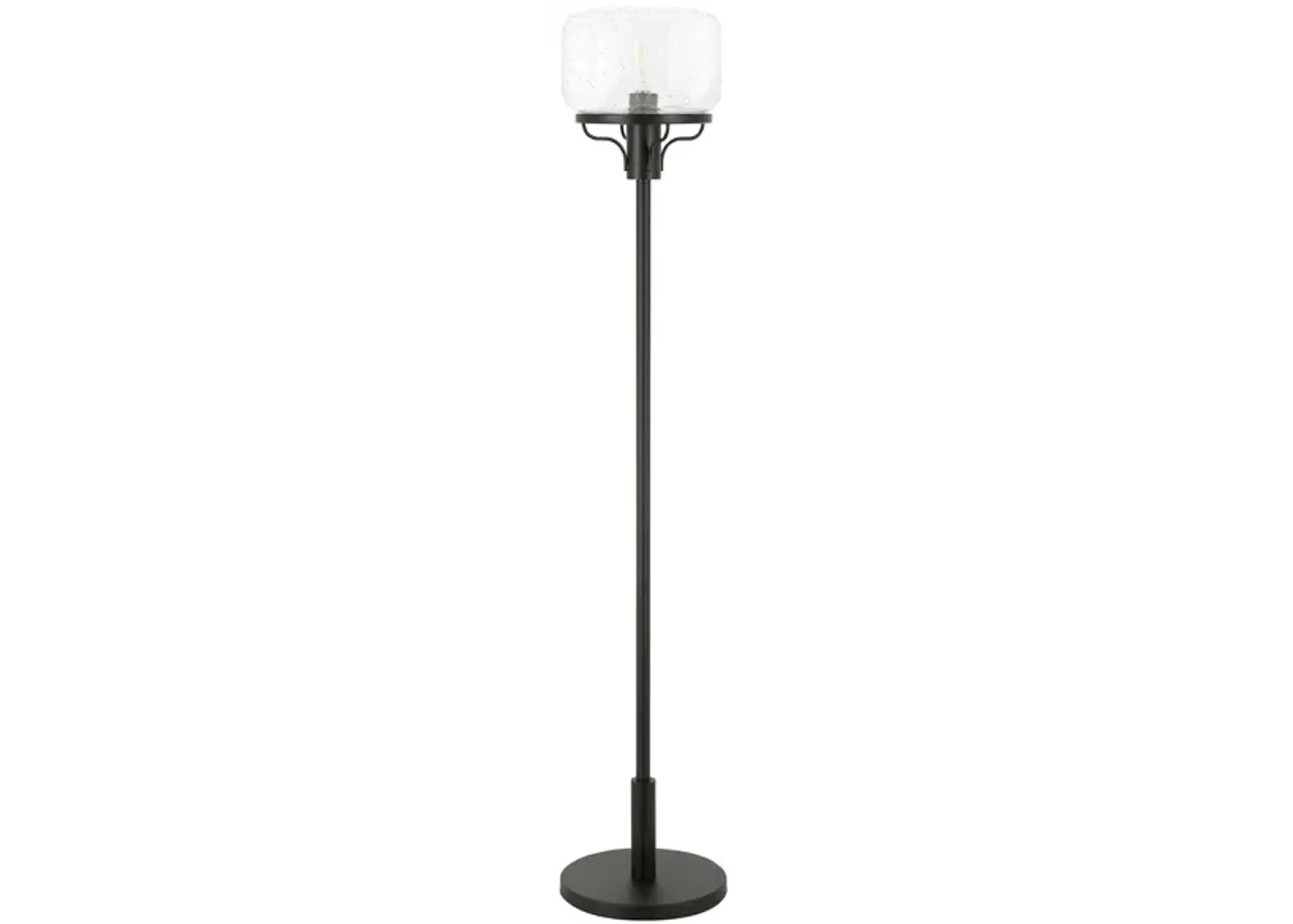 Gillian Globe & Stem Floor Lamp in Blackened Bronze by Hudson & Canal