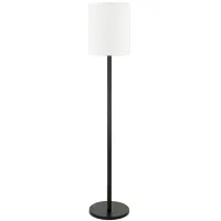 Kelseigh Floor Lamp in Blackened Bronze by Hudson & Canal