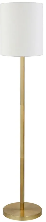 Kelseigh Floor Lamp in Brass by Hudson & Canal