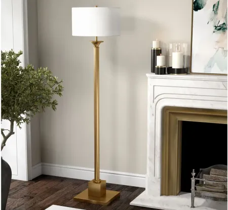 Laurel Floor Lamp in Brass by Hudson & Canal