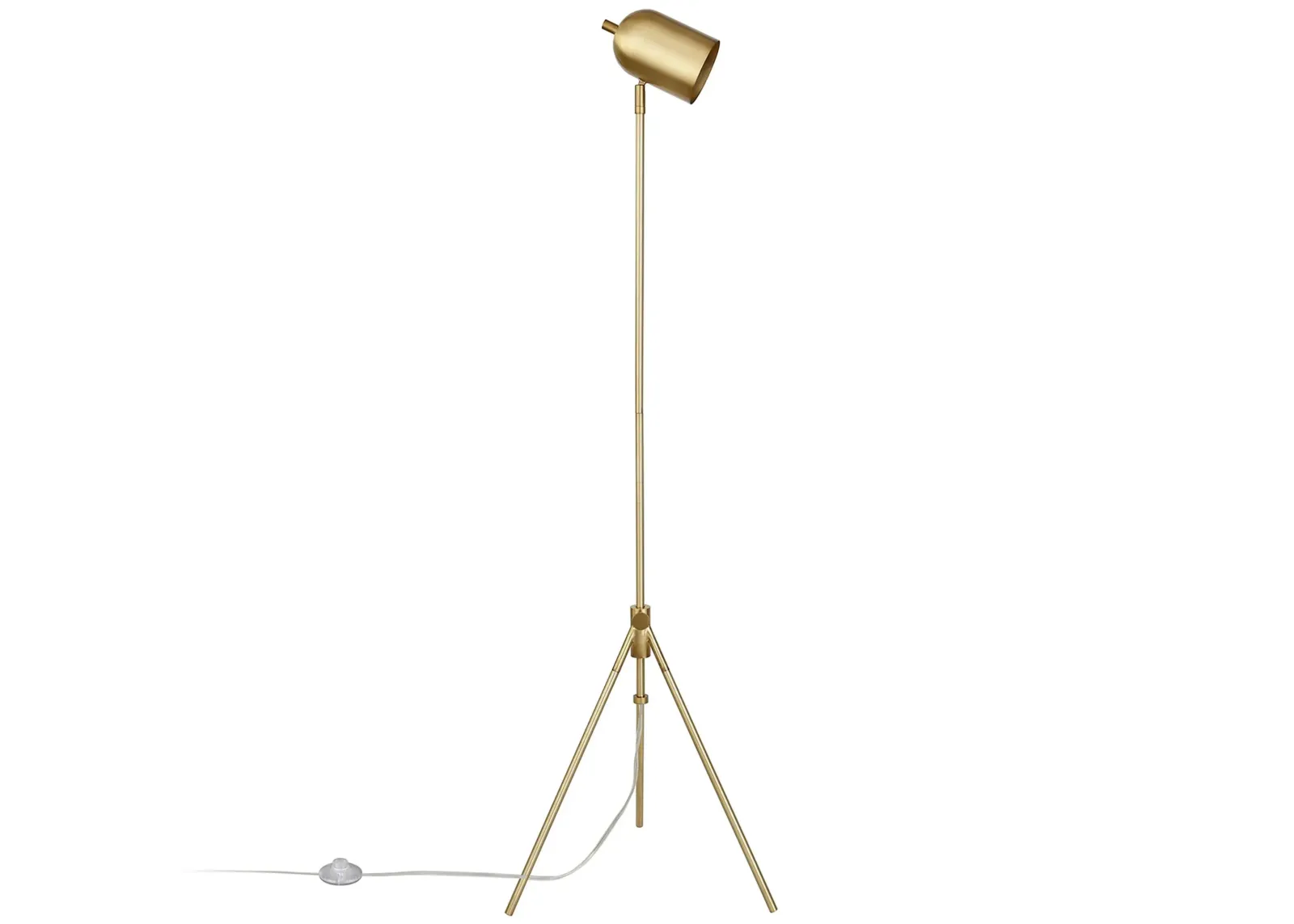 Marissa Tripod Floor Lamp in Brass by Hudson & Canal