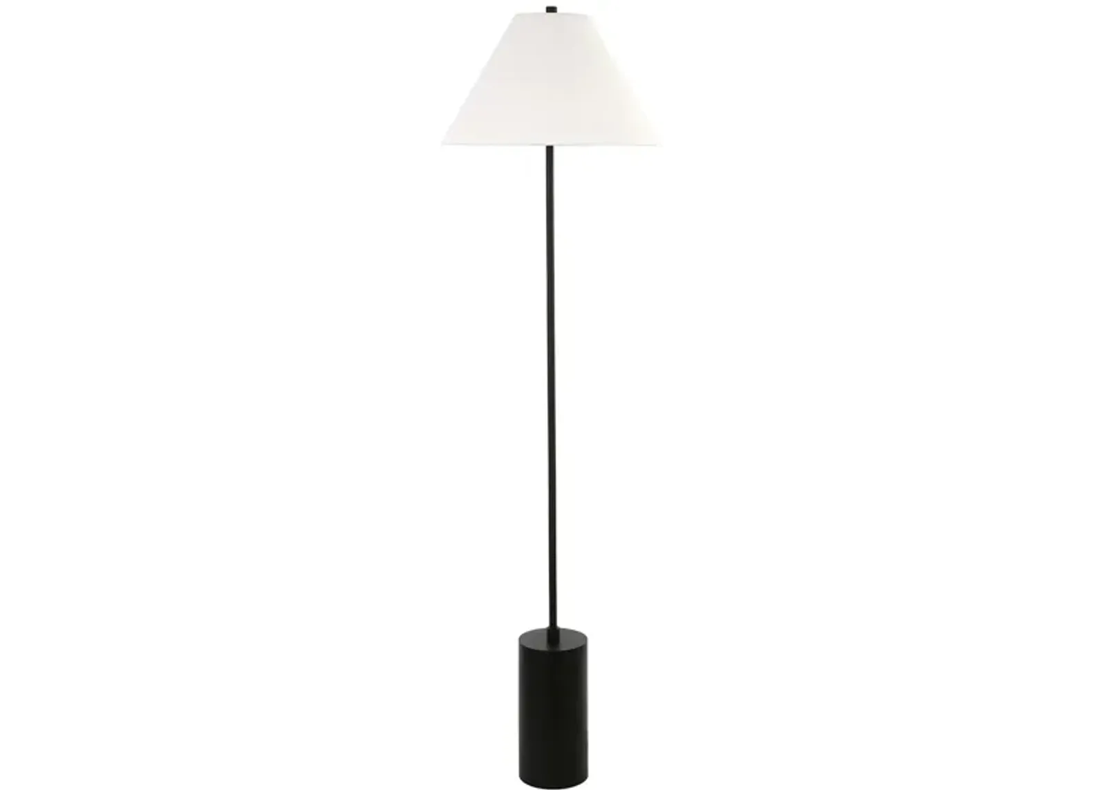 Merida Floor Lamp in Blackened Bronze by Hudson & Canal