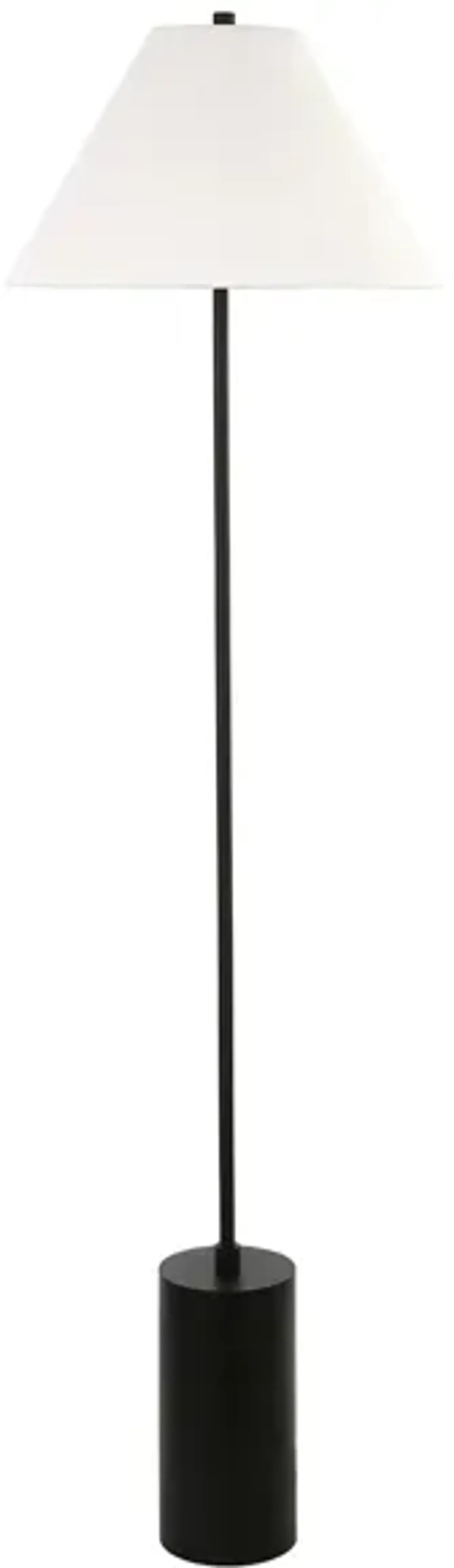 Merida Floor Lamp in Blackened Bronze by Hudson & Canal