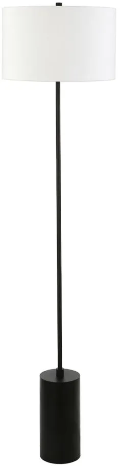 Merida Floor Lamp in Blackened Bronze by Hudson & Canal