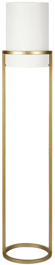 Nebo Floor Lamp in Brass by Hudson & Canal