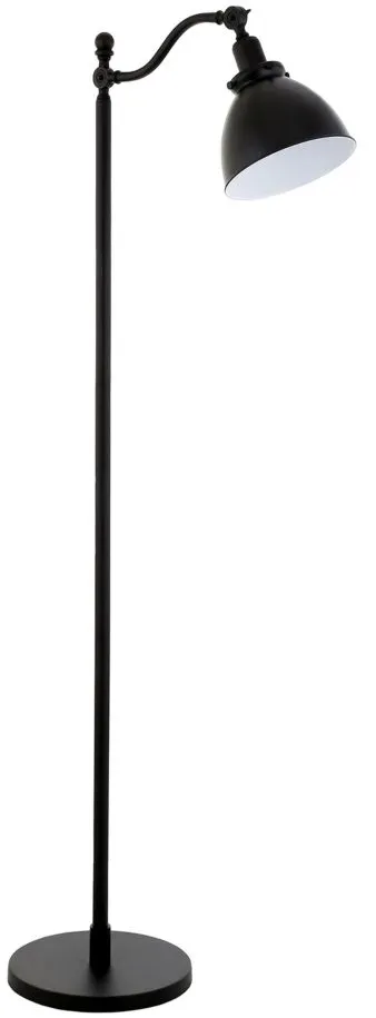 Nora Floor Lamp in Blackened Bronze by Hudson & Canal