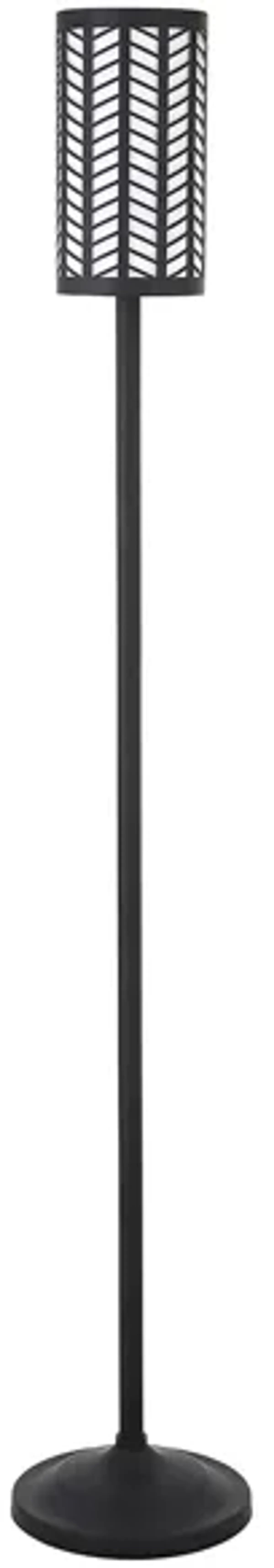 Susana Floor Lamp in Blackened Bronze by Hudson & Canal