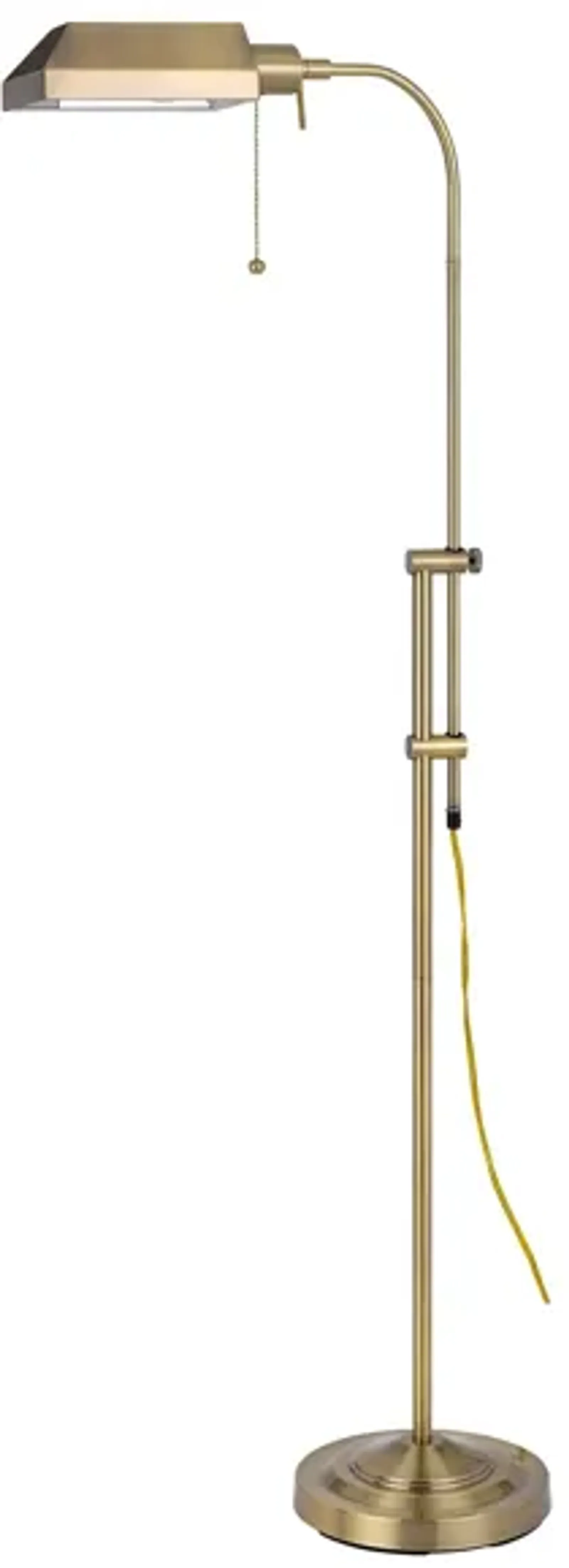 Pharmacy Floor Lamp w/ Adjustable Pole