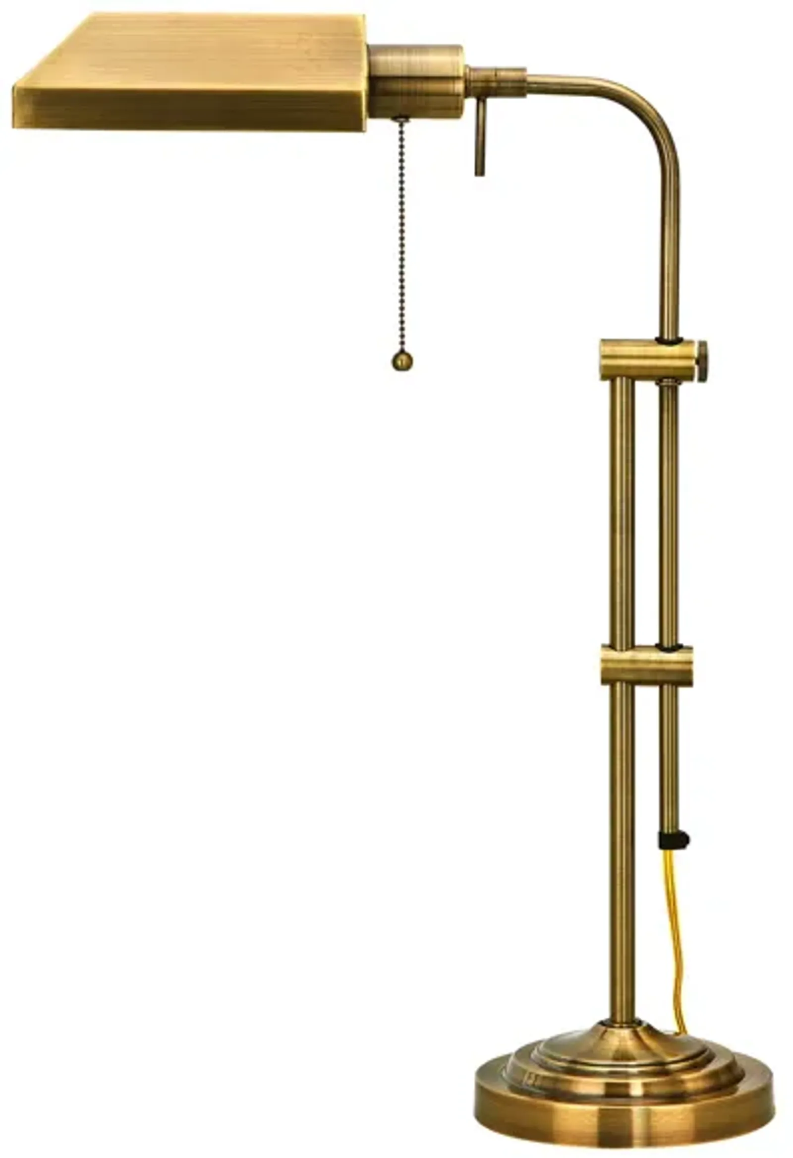 Pharmacy Floor Lamp w/ Adjustable Pole